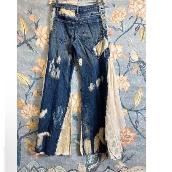 Free People x We The Free Martha Lace Jeans - Picture 3 of 5